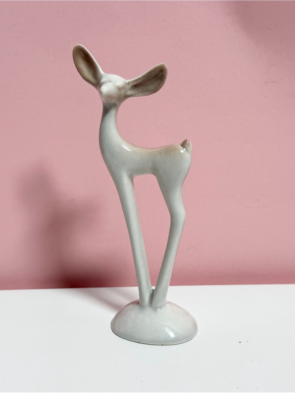 Vintage mid century skinny deer figurine